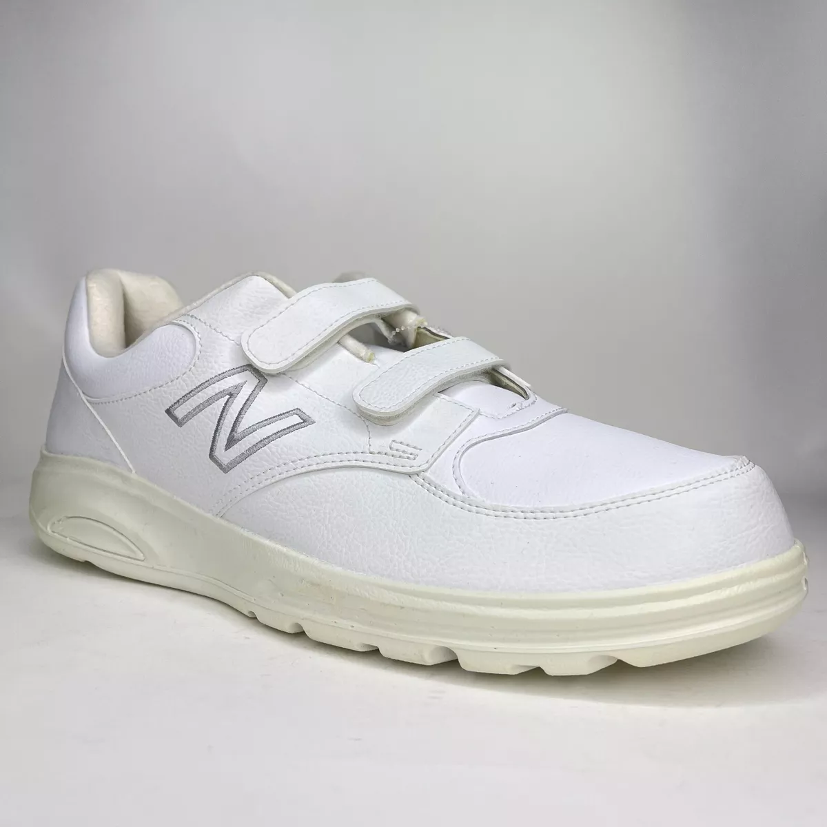 New Balance Mens 674 White Comfort Walking Shoes Size 14D MW674HVW