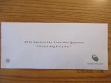 US Mint 2014 P&D ATB America The Beautiful Quarters Circulating Coin Set N99 #3