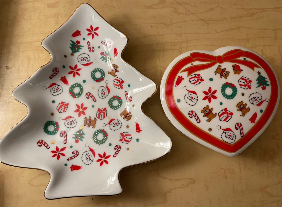 Christmas dishes cheap ebay