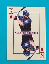 2000 Pacific Invincible Kings of the Diamond #27 Alex Rodriguez BASEBALL Card 6A