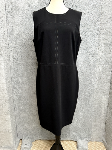 Ivanka Trump Dress Women 16 Black Corpcore Academia Office Siren Professional - Picture 9 of 19