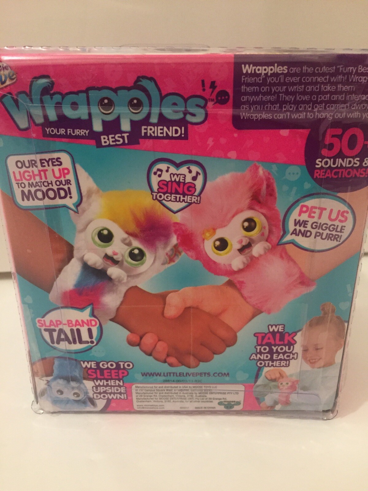 little live pets wrapples luna