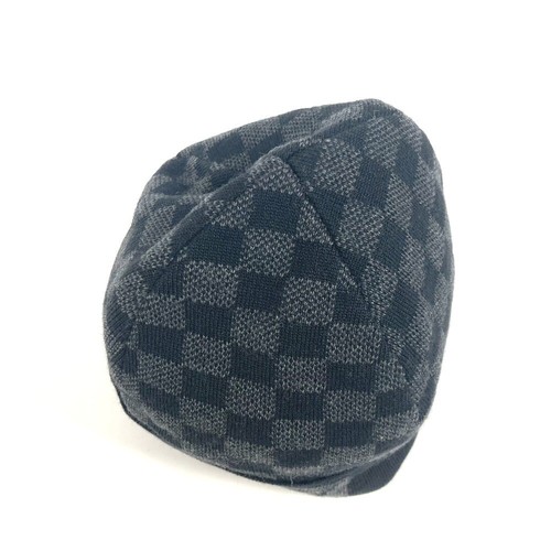 LOUIS VUITTON M74197 Bonnet Petit Damier beanie knit cap Knit hat - Picture 5 of 11