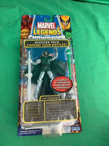 Figura de acción Marvel Legends Showdown 3,75" Dr. Doom Booster Pack 2005 juego de juguete 