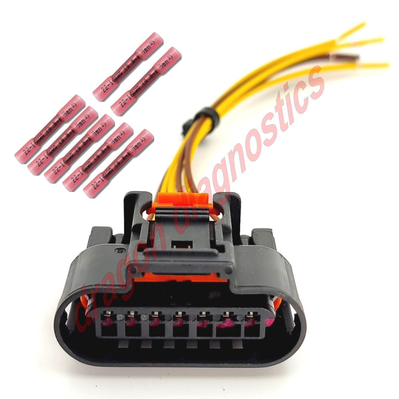 For Vauxhall Corsa Coil Pack Connector Wiring Repair 7 Pin Plug Mokka