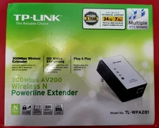 TP-LINK TL-WPA281 300Mbps Wireless N Powerline Extender 