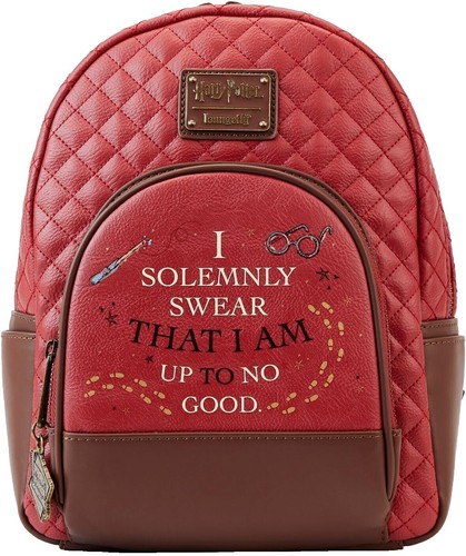 Loungefly Women\'s Animal Harry Potter Owl Faux Leather Backpack Loungefly x Harry Potter Hedwig Mini Backpack – GeekCore main image 3