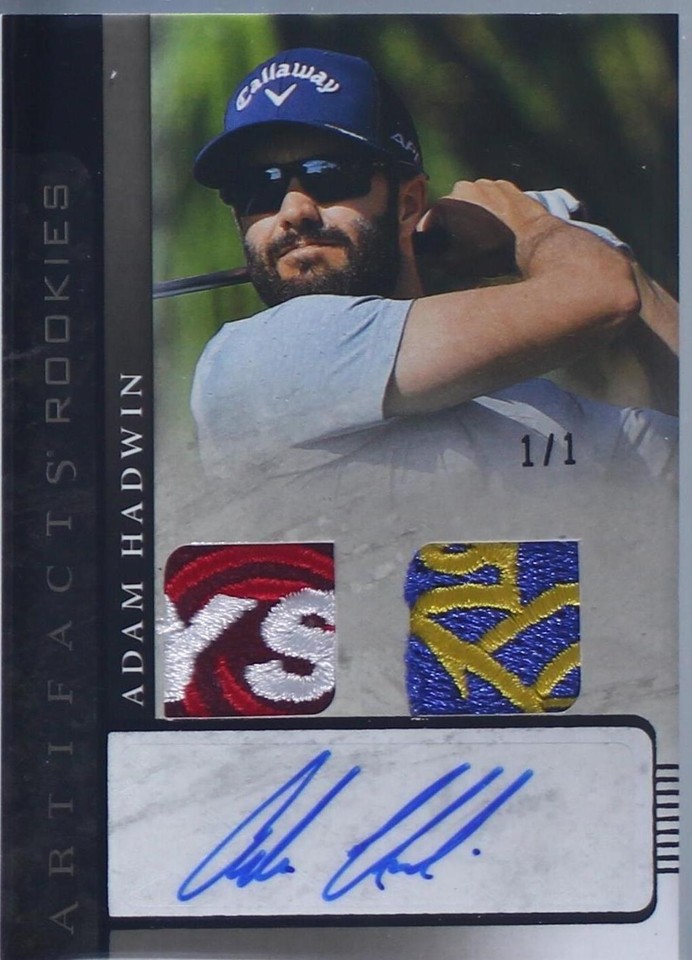 2021 Upper Deck Artifacts - Adam Hadwin #AR-AH - 1 of 1