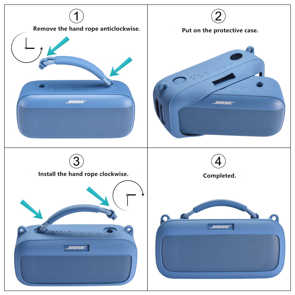 Protective Silicone Cover Case Skin for NEW Bose SoundLink Protective Silicone Cover Case Skin for NEW Bose SoundLink