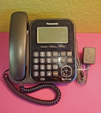 KX-TG4773B /KXTG4771  PANASONIC DECT 6.0 CORDED /CORDLESS PHONE w/ ADAPTER D4.5