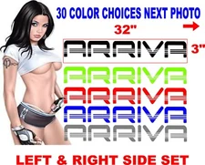 ARRIVA BOAT DECAL DECALS retro vintage old sticker 30 COLOR CHOICES