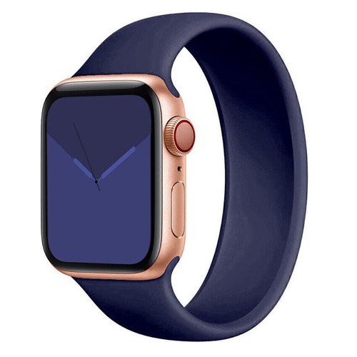 Correa para Apple Watch Ultra2 9 8 7 6 SE 5 42/49mm iWatch Silicona Solo Lazo Banda - Imagen 10 de 31