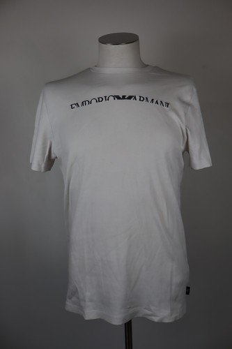 Emporio Armani Men's Sweater Size M Man T-Shirt Vintage Casual Cotton