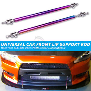 Auto Universal Fit Front Rear Bumper Splitter Rod Support Stabalizer Lengh SIL P
