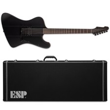 ESP LTD Phoenix Black Metal BKM Black Satin BLKS Electric Hard Case - Korea