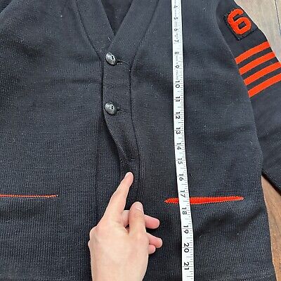 VTG 1960s Dehen Cardigan 1965 Letterman Black Wool Varsity VTG 1960s Dehen Cardigan 1965 Letterman Black Wool Varsity