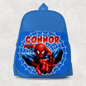 personalised spiderman backpack