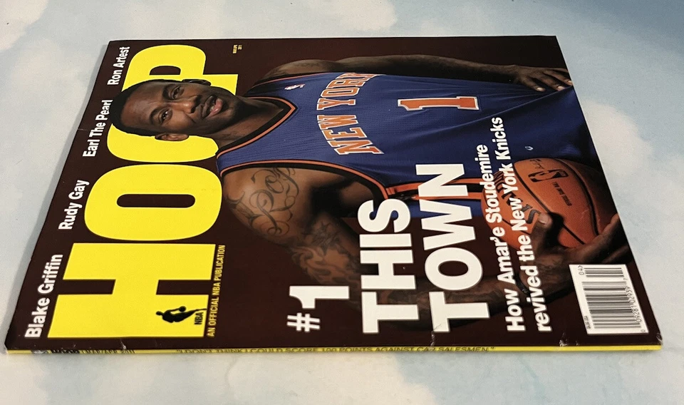 Póster de Amare Stoudemire Russell Westbrook de la revista Hoop marzo/abr 2011 Foto 2 de 4