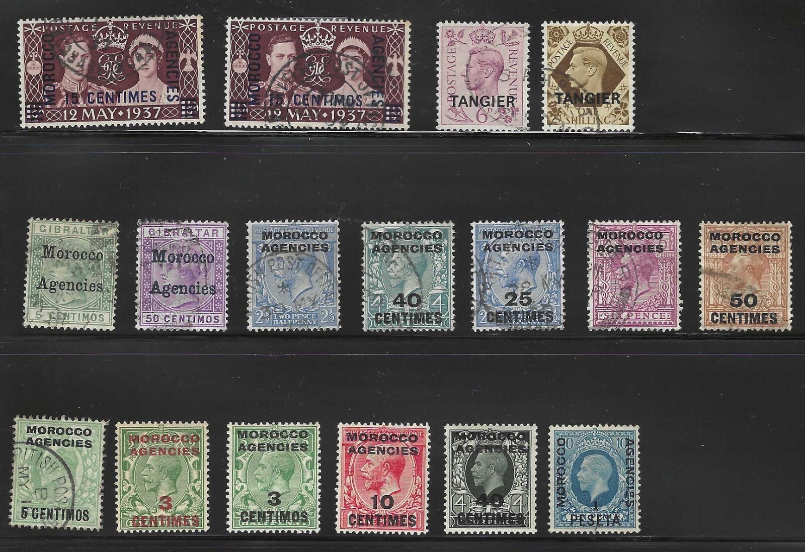 Great Britain Post Offices Abroad, Lot of 59 Stamps, Mint H. & Used | eBay