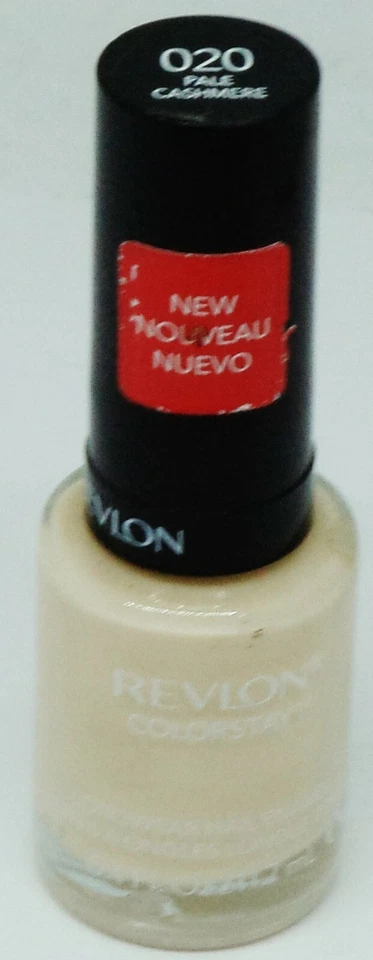 REVLON COLOR STAY 1 Revlon ColorStay Longwear Nail Enamel Nail Polish PALE CASHMERE #020 Seaed