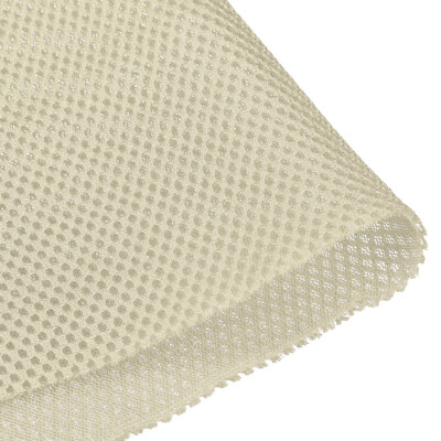 Beige Speaker Mesh Grill Stereo Fabric Dustproof 0.5x1.45M 20 x 57 inch