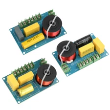 3 Way 200W Audio Speaker Crossover HiFi Treble Midrange Bass Frequency Divider