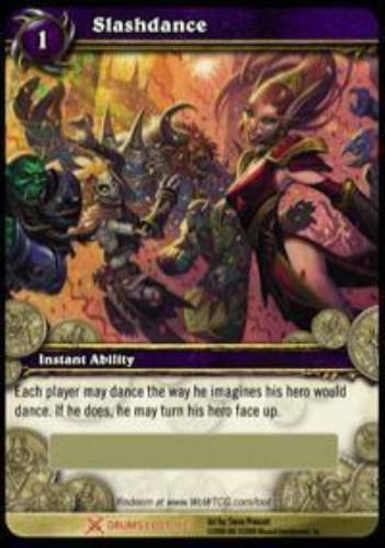 World of Warcraft TCG Slashdance Unscratched Loot Card Lot
