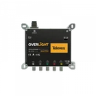 Optical Overlight Splitter Quattro FM/DAB/UHF/SAT Televisions