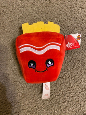 Russ Snackeez Frank Fries Plush Stuffed Animal Toy 4  Item #RUS0198