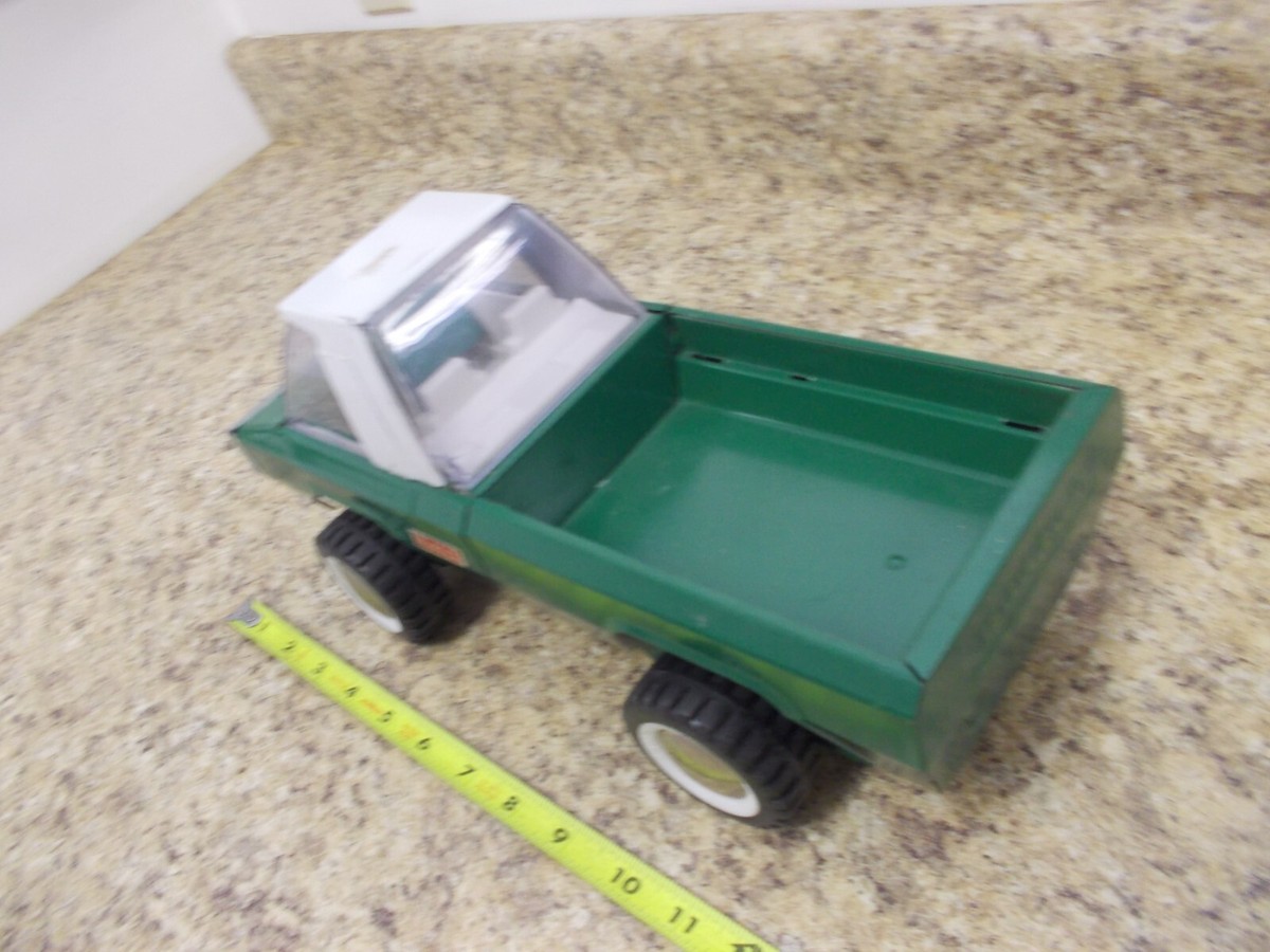 Vintage Press Steel NICE ORIGINAL Buddy L Pickup Truck Green Vintage Press Steel NICE ORIGINAL Buddy L Pickup Truck Green