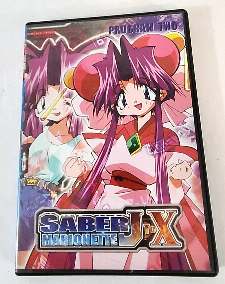 Saber Marionette J to X - Vol. 2 (DVD, 2002) Anime Bandai