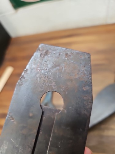 K165- Early Type Antique Stanley Bailey No. 8 PRE-LATERAL Solid Nut Plane - Picture 19 of 22