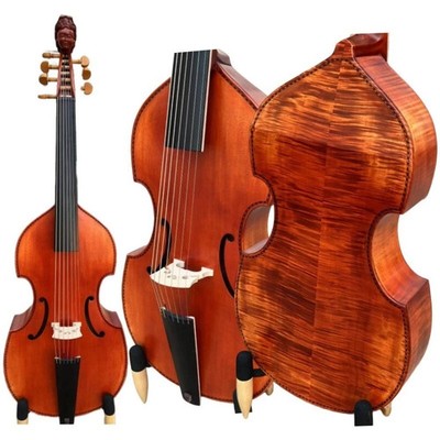 Bass Gamba , Profession SONG Maestro 7 string 27'' Bass Viola da Gamba, Carved