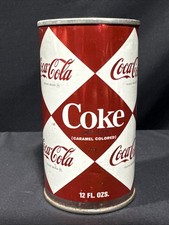 Old Coke Can Coca Cola Caramel Colored Empty