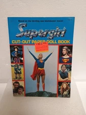 Supergirl Paperdoll Book uncut 1979 Tom Tierney-artist