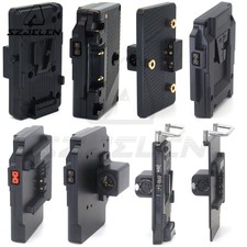 Gold Mount/V-mount/B-mount/XLR Male Power for Camera Battery Conversion Board