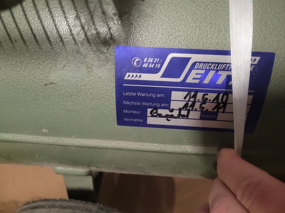 90 l Kompressor 16 bar 750 l/min BIRKENSTOCK K30 750/90/400 Druckluftkompressor - Bild 4 von 4