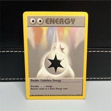 Pokémon Double Colorless Energy Base Set 096/102 Regular Uncommon English Card