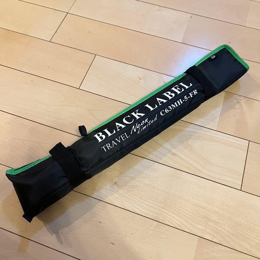 Daiwa Black Label Travel Neon Limited C63MH-5 FR Baitcasting Rod