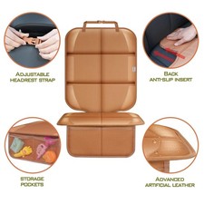 Waterproof Car Seat Protector - Tan