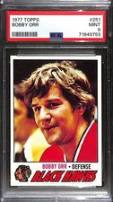 1977 TOPPS #251 BOBBY ORR PSA 9 Mint 71849753 