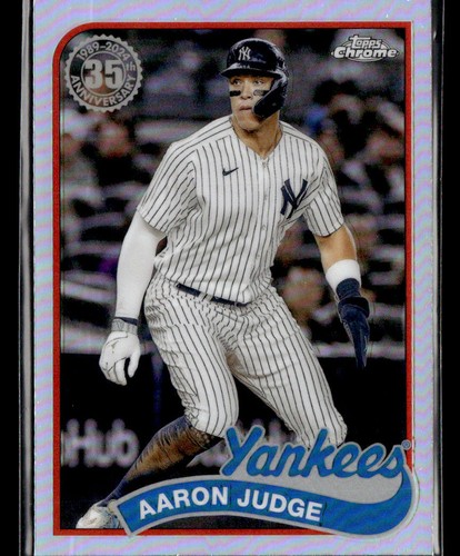 2024 Topps Chrome Aaron Judge #89CB-2 1989 Topps Baseball 35th Anniversary
