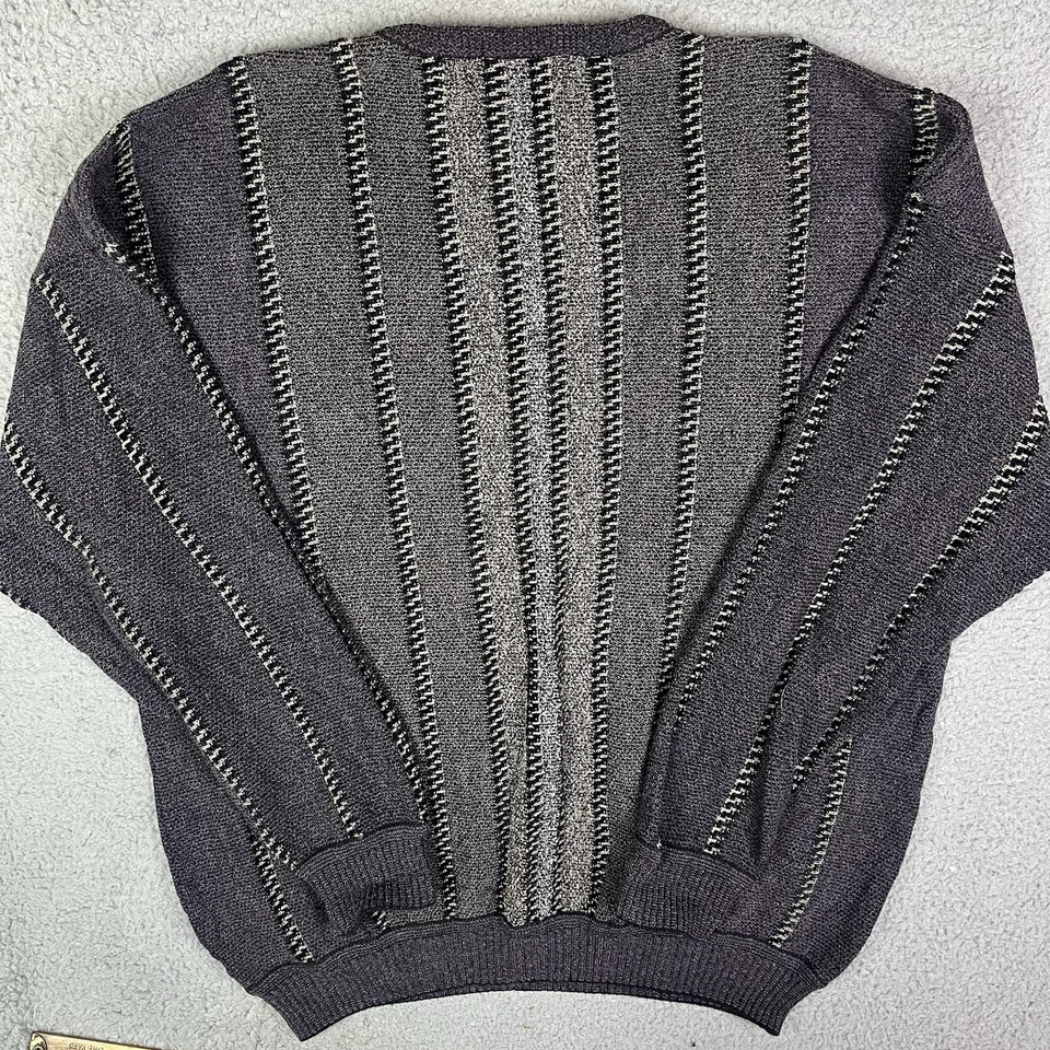 Vintage St. Croix Knits Seeley Sweater Wool Blend Made in USA Pullover Men’s XL - Image 4 of 4