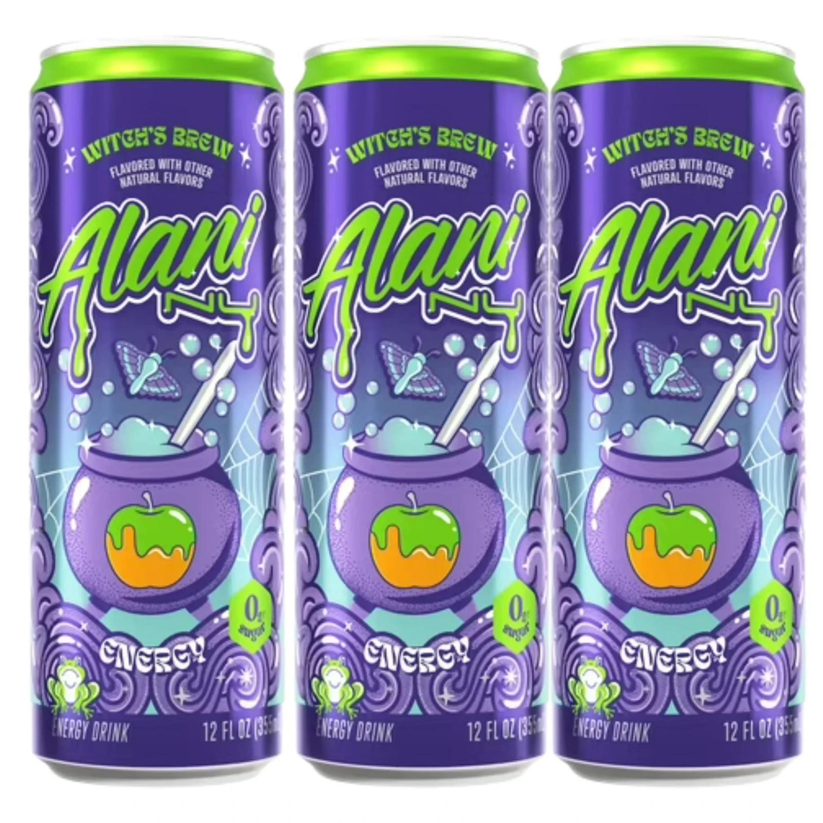 Alani Nu Witch’s Brew Energy Drink – 12oz Cans – 3 Pack – Limited Edition Season