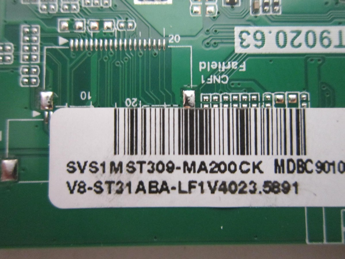 Insignia NS-70F501NA25 Main Board SVS1MST309-MA200CK (TD.MT9020.63