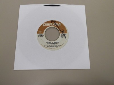 The Moody Blues - Tuesday Afternoon / Another Morning  - Deram 45-85028 - VG+