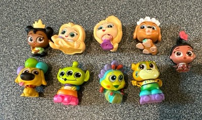 Disney Doorables Assorted Figures Lot of 9 Tiana Rapunzel Nemo Dug Moana