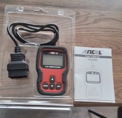 Ancel VD500 OBD II Diagnosegerät Scanner für VW Audi Skoda Seat