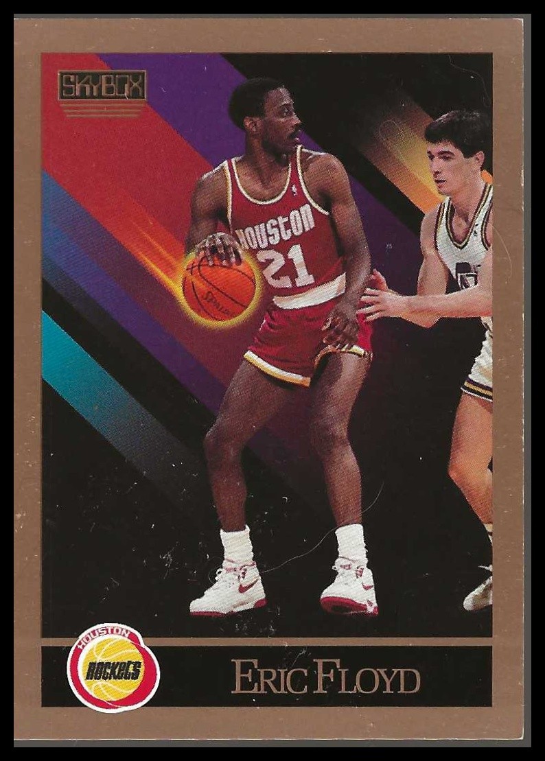 1990-91 SkyBox #107 Eric Floyd