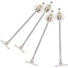 Cabinet Hinges 4pcs Lid Support Soft Close Drop Leaf Support